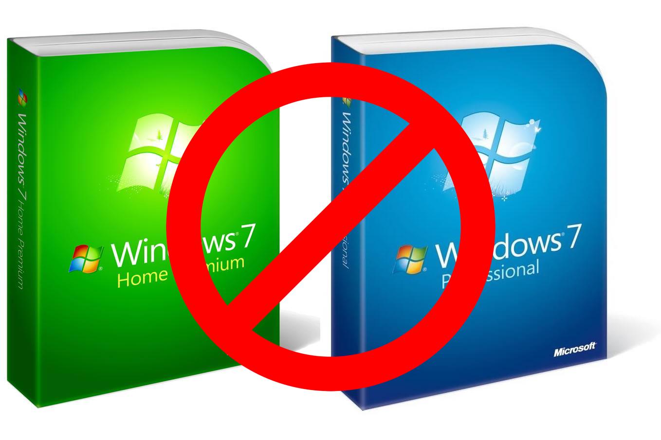 Bye-Bye WINDOWS 7