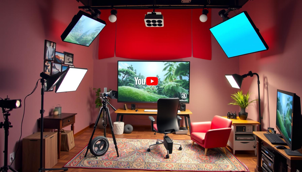 Studio di creazione di contenuti per YouTube